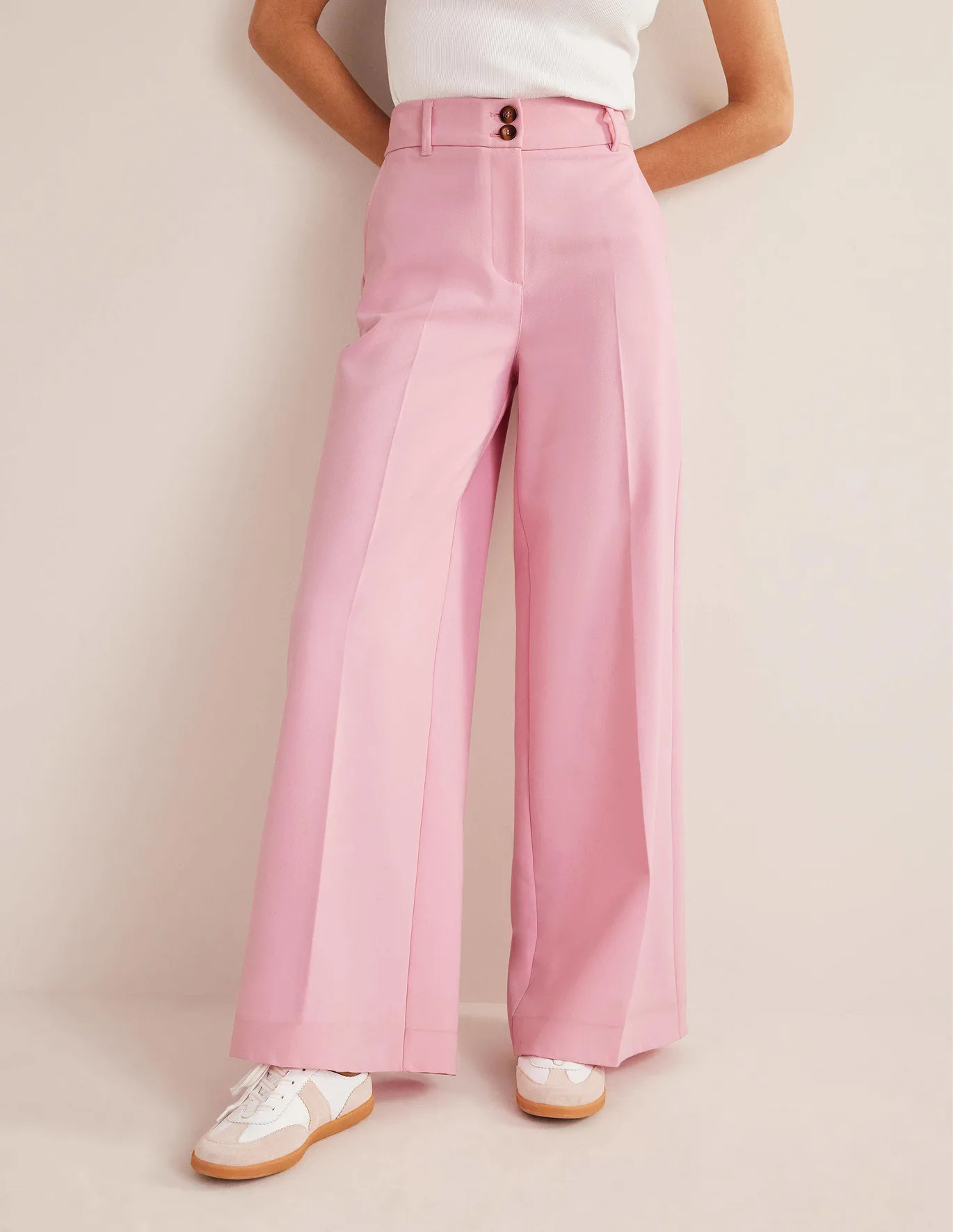 High Rise Wide Leg Pants | Boden (US)