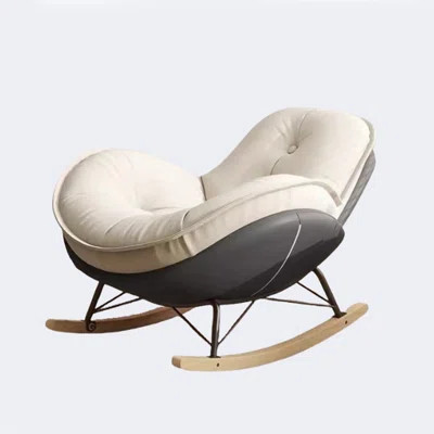 Luxury eggshell penguin rocking chair | Wayfair North America