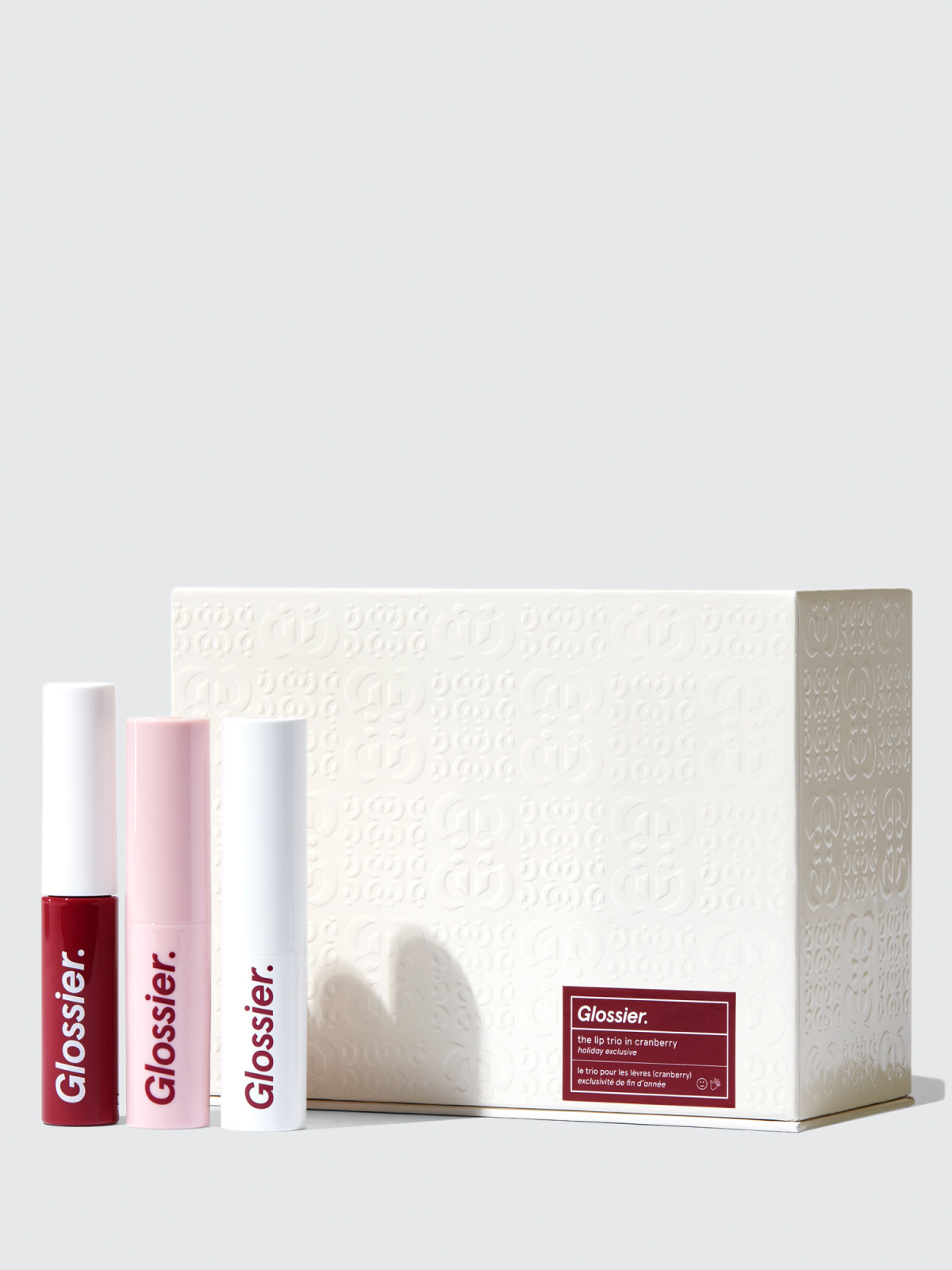The Lip Trio in Cranberry | Glossier