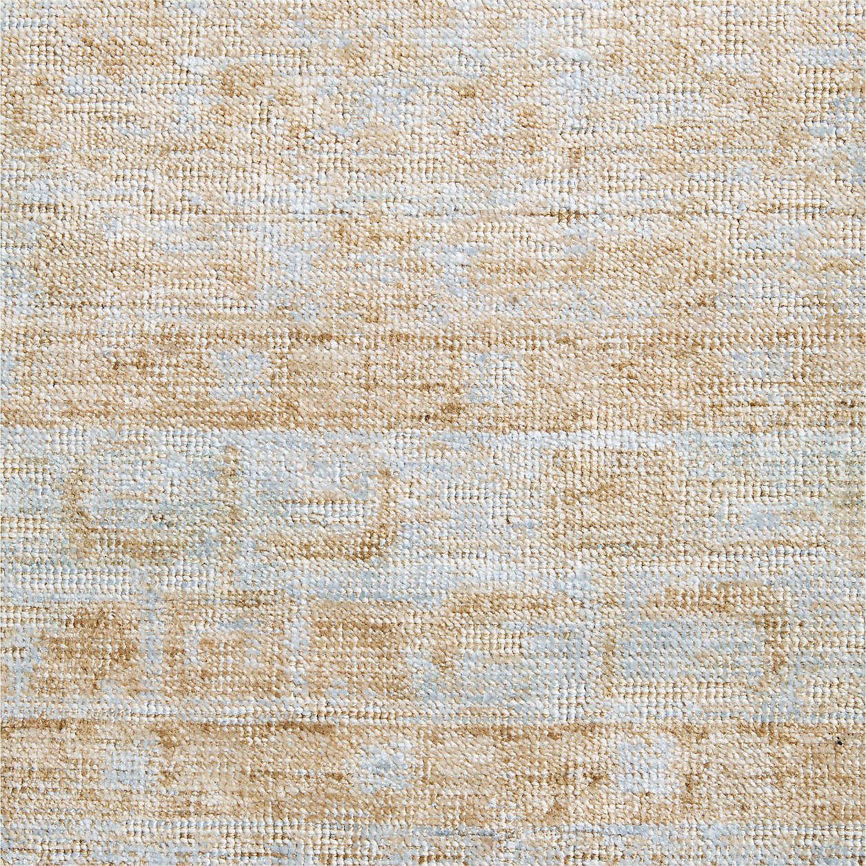 Reims Wool Blend Traditional Handwoven Light Blue Area Rug 8'x10' | Crate & Barrel | Crate & Barrel