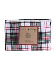 Tartan Plaid Flannel Sheet Set | TJ Maxx