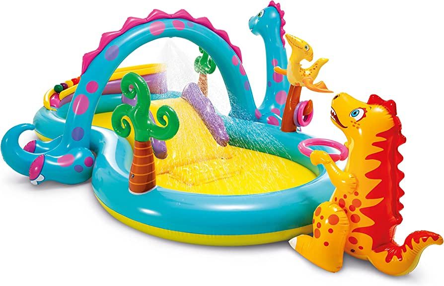Intex Dinoland Inflatable Play Center, 119in X 90in X 44in, for Ages 2+ | Amazon (US)