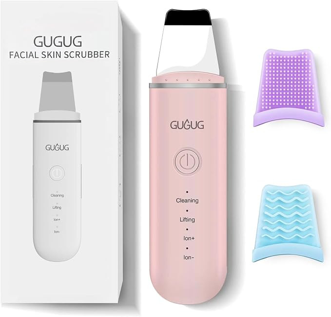 GUGUG Skin Scrubber Face Spatula Skin Spatula Pore Cleaner Blackhead Remover Tools for Facial Dee... | Amazon (US)