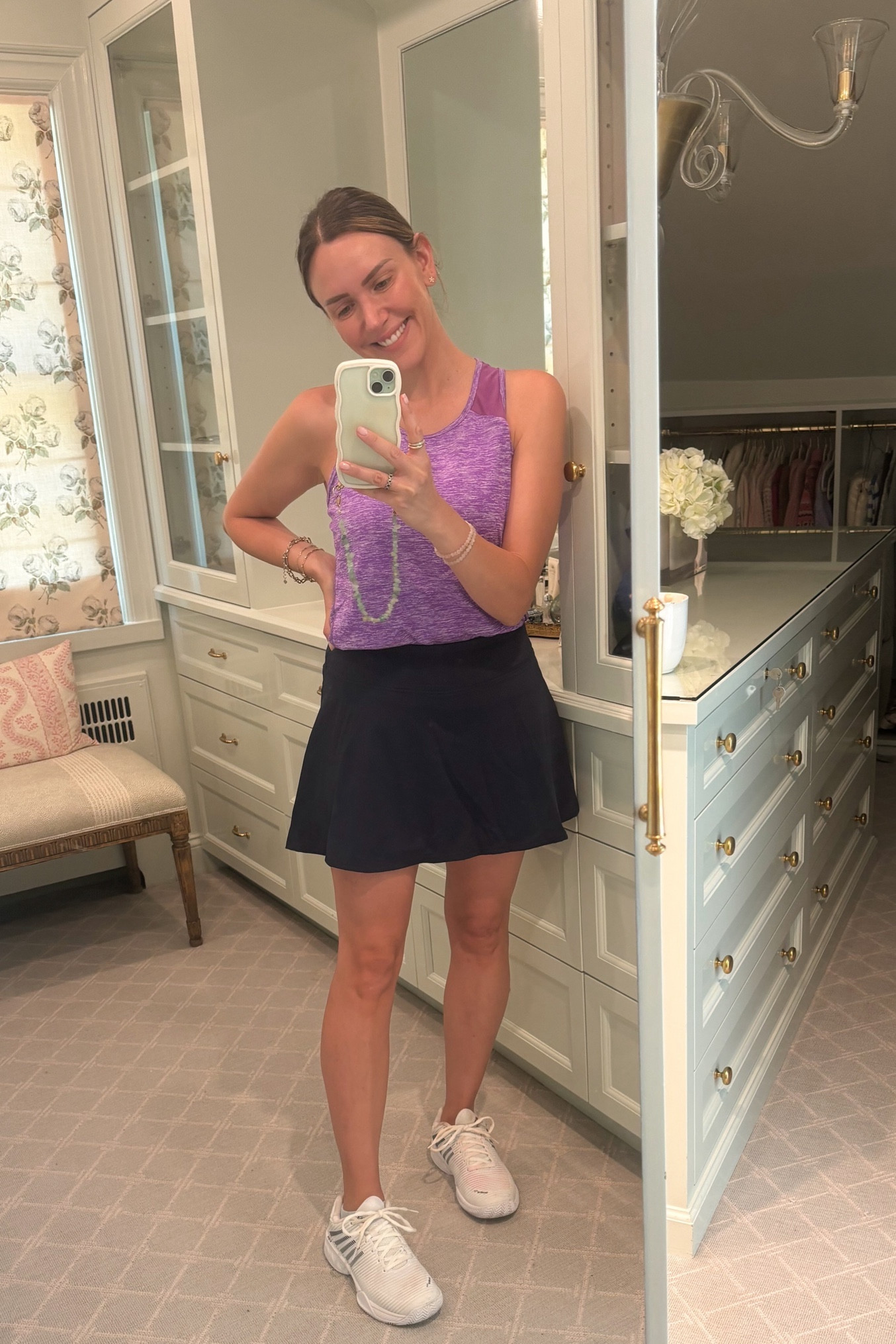 Tennis outfit 🎾 my favorite tennis skirt style and shoes 

#LTKstyletip #LTKActive #LTKfindsunder100