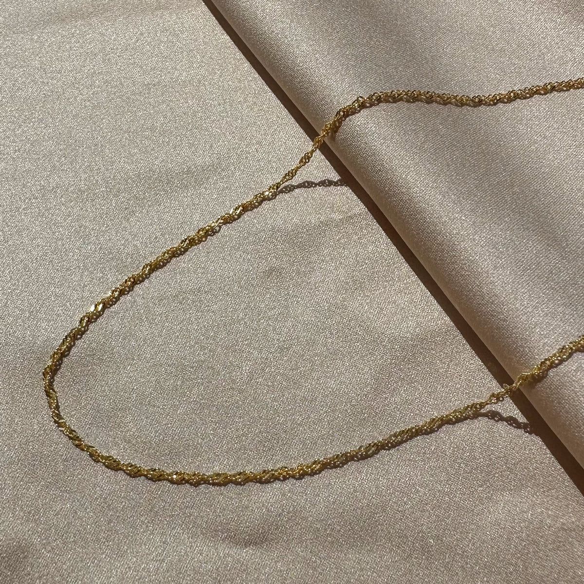 Twist Chain Vermeil Necklace | Uncommon James