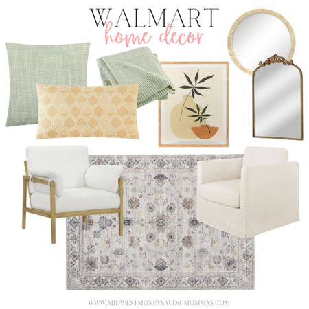 Walmart home decor

Home finds  furniture  area rug  mirrors  throw pillows  summer decor 

#LTKHome #LTKSeasonal #LTKStyleTip
