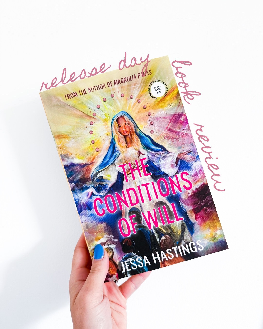 release day book review 🌸

📖: The Conditions of Will
✍️: @jessa.hastings 
format: physical 

💭: I am so grateful to have been able to read this early. Being back in a world Jessa created was truly like coming home. It was awesome to have this book be based in South Carolina and even got a little Charleston and Sullivan’s Island name drop. The vibes were very much White Lotus family dynamics meets Southern Charm. In true Jessa fashion, she gives us gorgeous metaphors and handles complex and emotional topics with care but realistically. It was fun getting little tiny mentions of the Magnolia Parks universe, too. And, dare I say it, Georgia may be my most favorite FMC she’s written. A very close tie to the beloved Magnolia. I laughed. I cried. I felt fulfilled at the end.

And for me, Jessa is one of the very few authors who really is able to write about grief in such a realistic way. I’ve always found myself straying from the common platitudes because I just couldn’t relate. How grief is dealt with in this book felt real and raw and I read this book truly at a time I needed it the most. 

🎁: to Jessa: thank you for sending me this book when I needed to be carried the most. and @read_bloom thank you for the advanced copy!