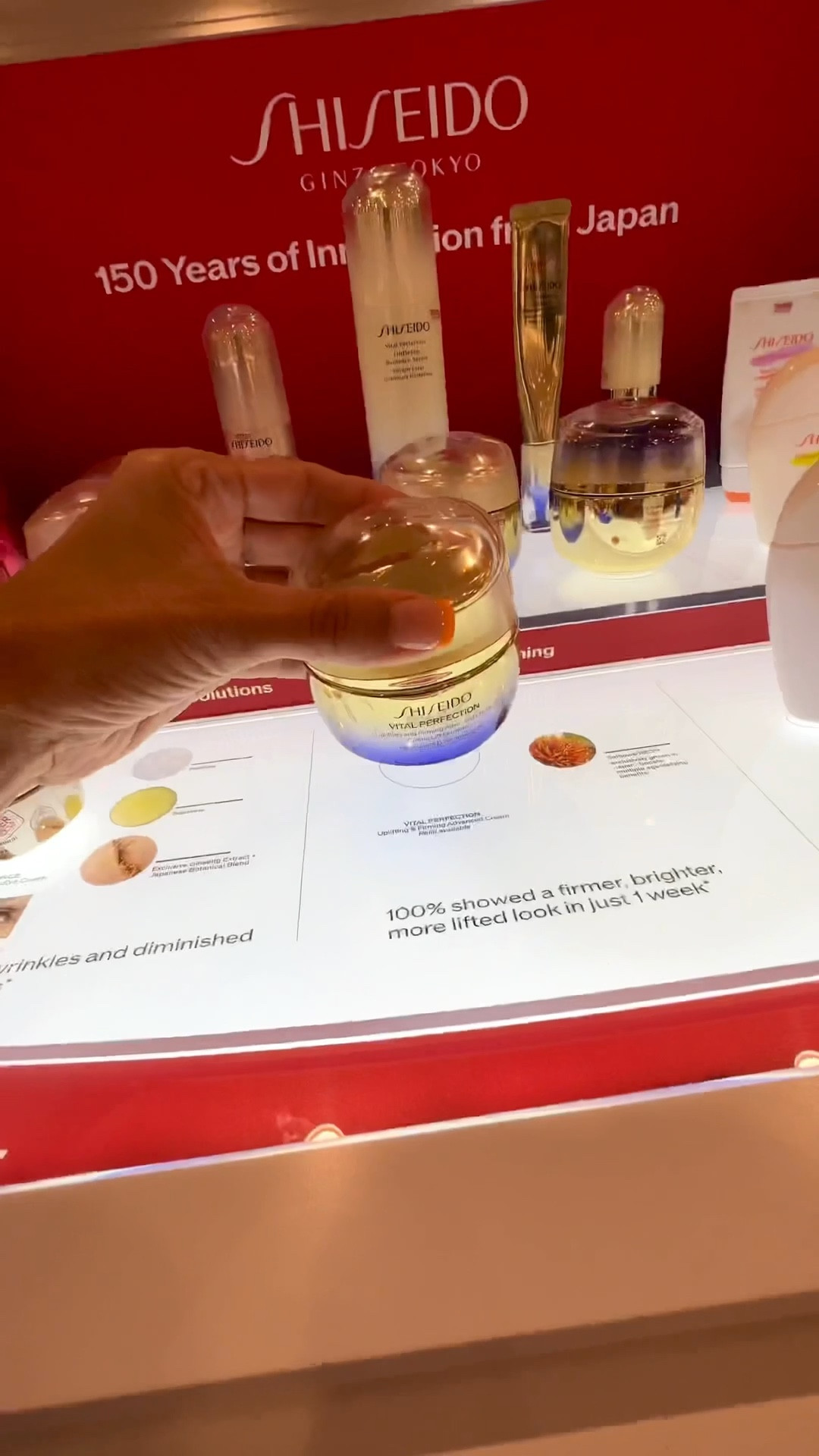 Shiseido Vital Perfection Cream! 

#LTKOver40