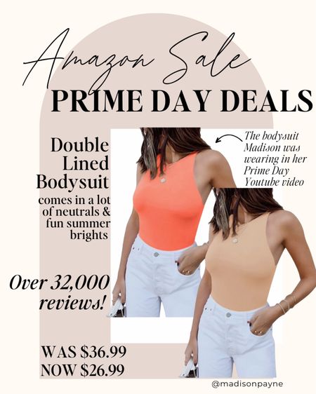 AMAZON PRIME DAY DEALS‼️ Amazon Prime Day is happening July 11 & 12. This double lined bodysuit comes in a lot of colors, including the coral (listed as Neon Pink) I’m wearing a size medium in her latest Amazon Prime Day Youtube video 👚🌸

Bodysuit, Amazon, Amazon Prime Day, Prime Day Deals, Amazon Sale, Madison Payne

#LTKxPrimeDay #LTKsalealert #LTKSeasonal