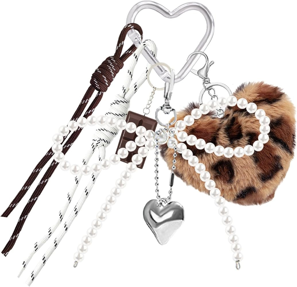 SMUOBT Bag Charms, Cute Keychain Rope Pearl Bow Bag Charms for Handbags Y2K Keychain Accessories ... | Amazon (CA)