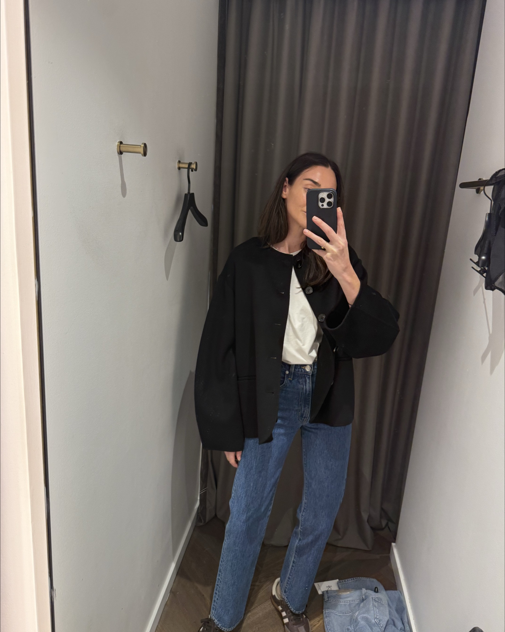 Just found the perfect high waisted straight leg denim! Slvrlake London jeans from the new trend 
Styled with this gorgeous Harris tapper wool jacket 

* I’ve linked some other great denim styles to create a similar  look 

#LTKstyletip #LTKwinter #LTKaustralia