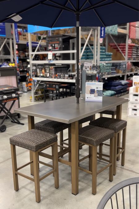 I know how much yall love patio decor and fell in love with this patio bar set at Lowe’s!!  // patio decor, outdoor patio set, patio dining set, patio furniture, patio chairs, outdoor dining set, patio set, patio dining table, patio furniture set, high top patio table

#LTKhome #LTKfamily #LTKSeasonal #LTKstyletip #LTKsalealert