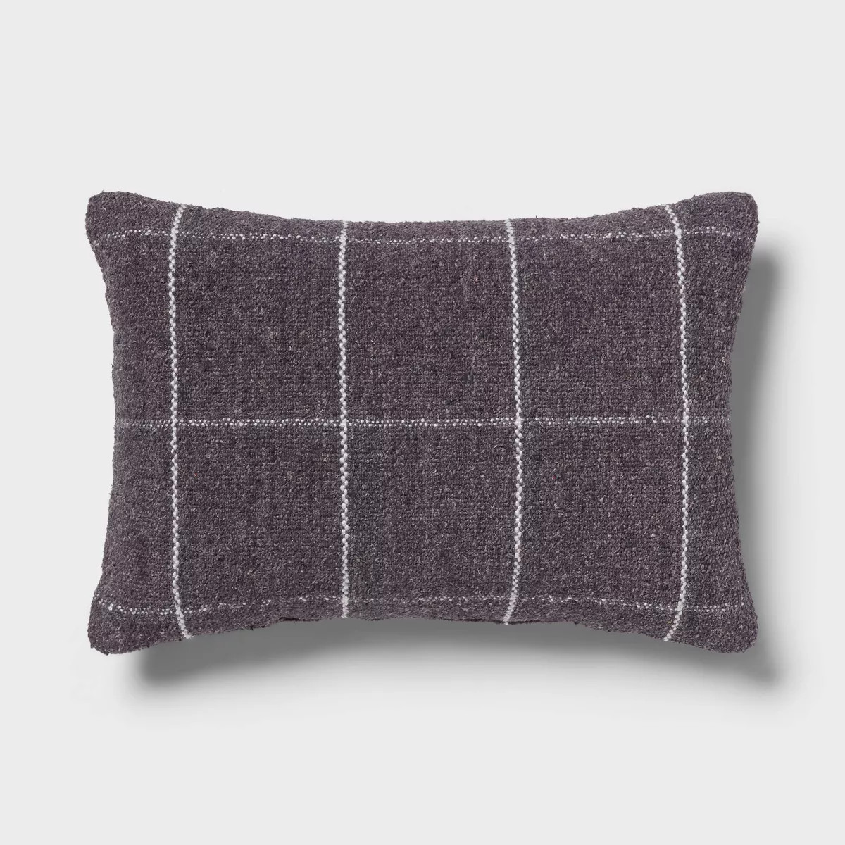 Windowpane Woven Decorative Pillow Oblong - Threshold™ | Target