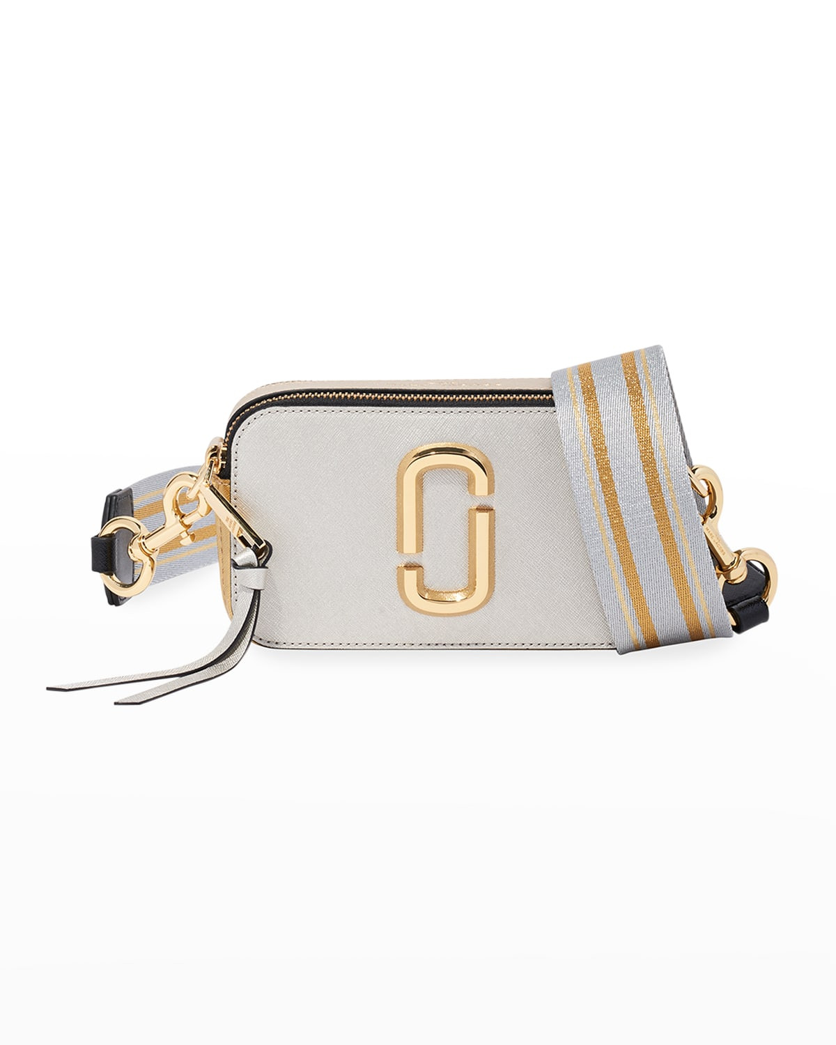 Snapshot Metallic Camera Crossbody Bag | Neiman Marcus