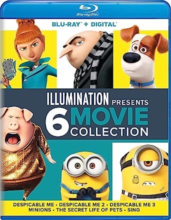 Illumination Presents: 6-Movie Collection (Despicable Me / Despicable Me 2 / Despicable Me 3 / Mi... | Amazon (US)