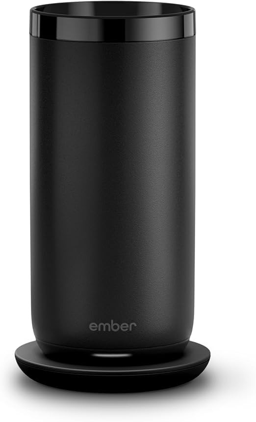 Ember Tumbler, Temperature Control Travel Mug, Stainless Steel, App-Controlled Heated Coffee Mug ... | Amazon (US)