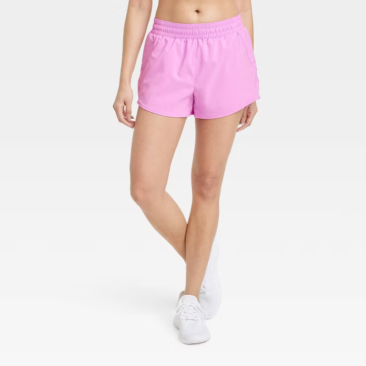 Women's Mid-Rise Run Shorts 3" - All in Motion™ | Target