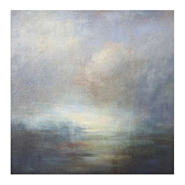 Ethereal Sky Blue Canvas Wall Art, 40", sold by At Home | At Home