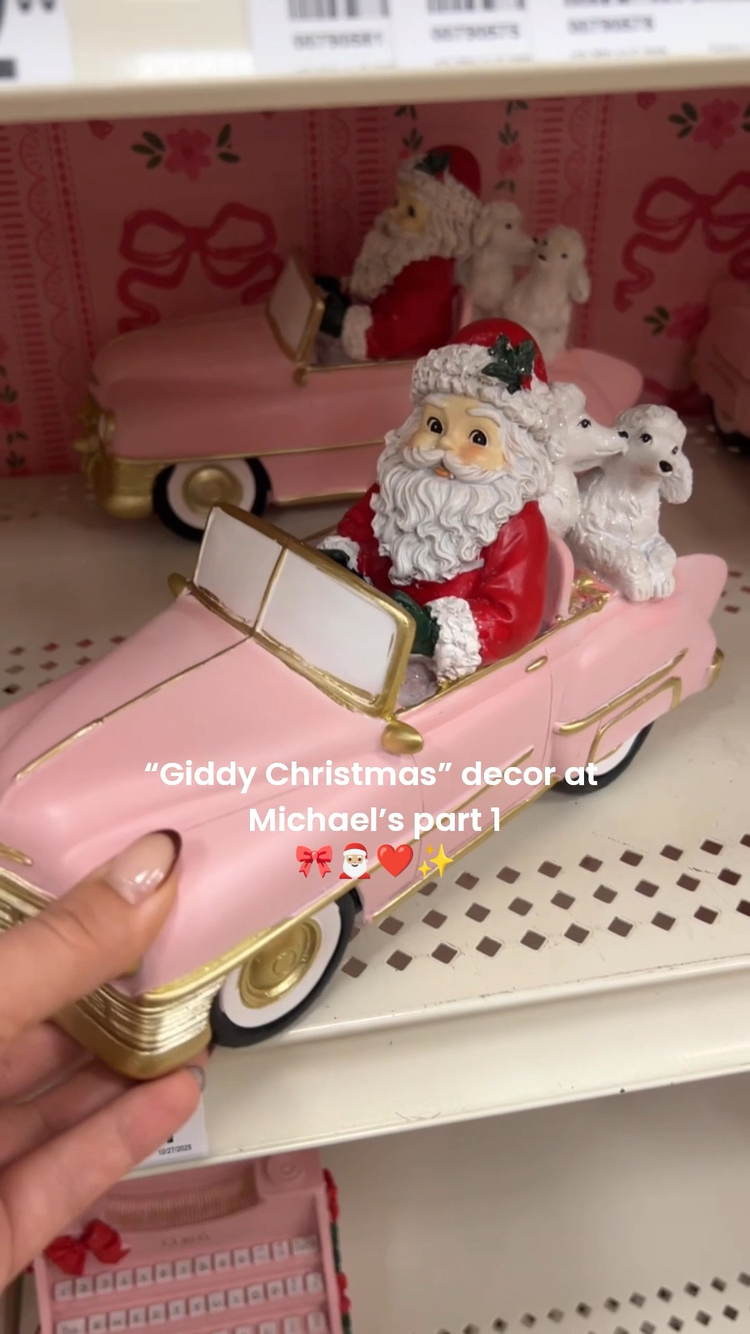 Everything 50% off! 🎀🎅🏼❤️✨
Are we loving the “Giddy Christmas” aesthetic this year? 
#pinkchristmas #giddychristmas #michaelsstores

#LTKSeasonal #LTKHoliday #LTKHome