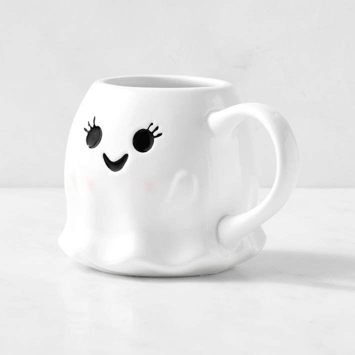 Happy Ghost Figural Mugs | Williams-Sonoma