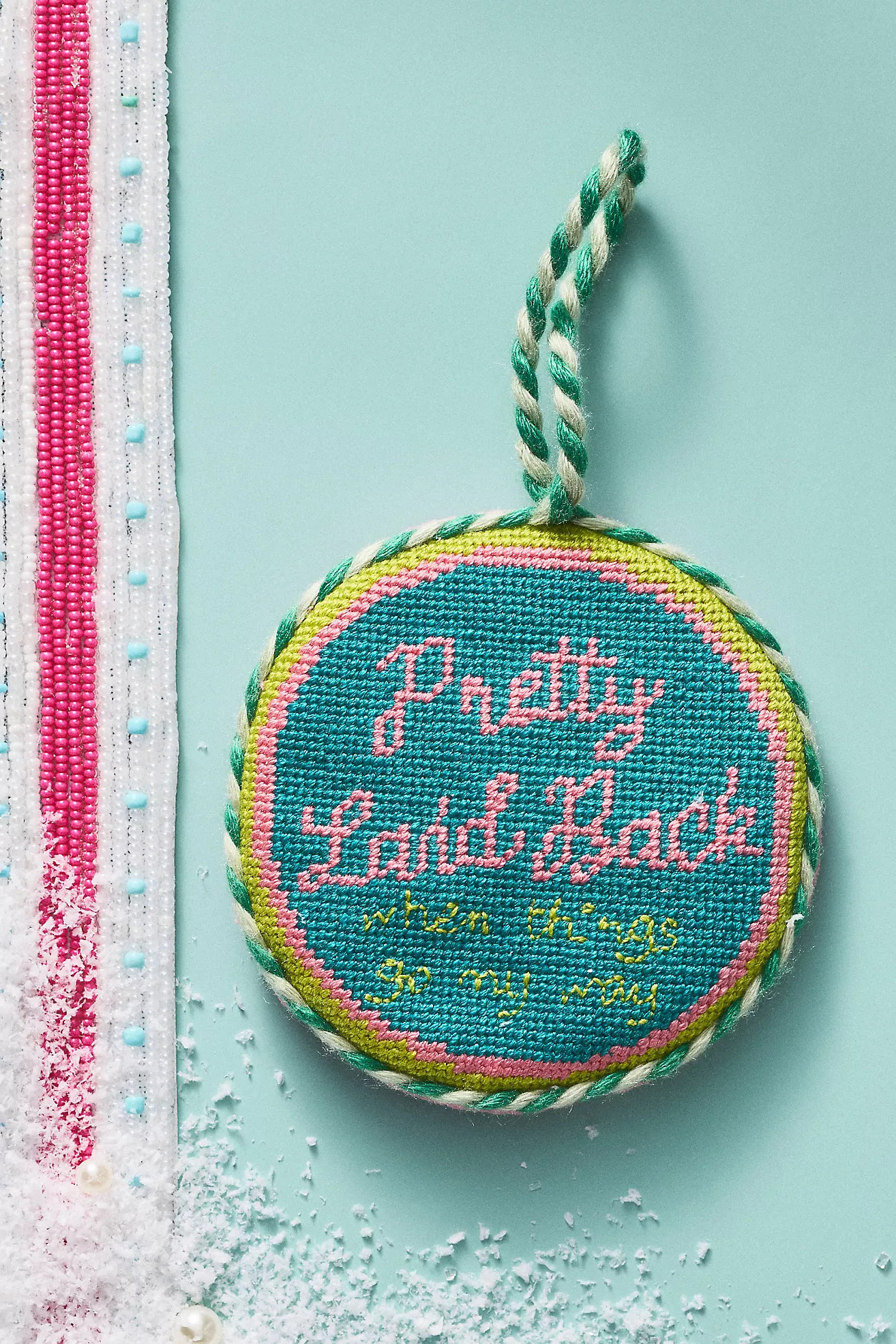 Furbish Studio Needlepoint Ornament | Anthropologie (US)