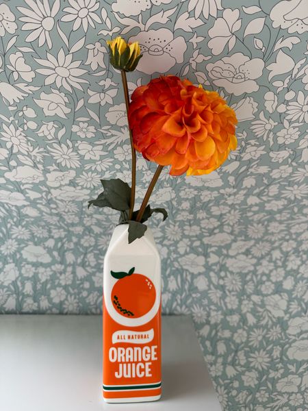 Orange juice vase 

#LTKhome