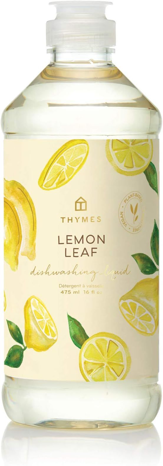 Thymes Lemon Leaf Dishwashing Liquid Soap - Eco Friendly Dish Soap Liquid for Dish Washing - Hous... | Amazon (US)