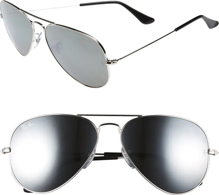 Ray-Ban Standard Original 58mm Aviator Sunglasses | Nordstrom | Nordstrom