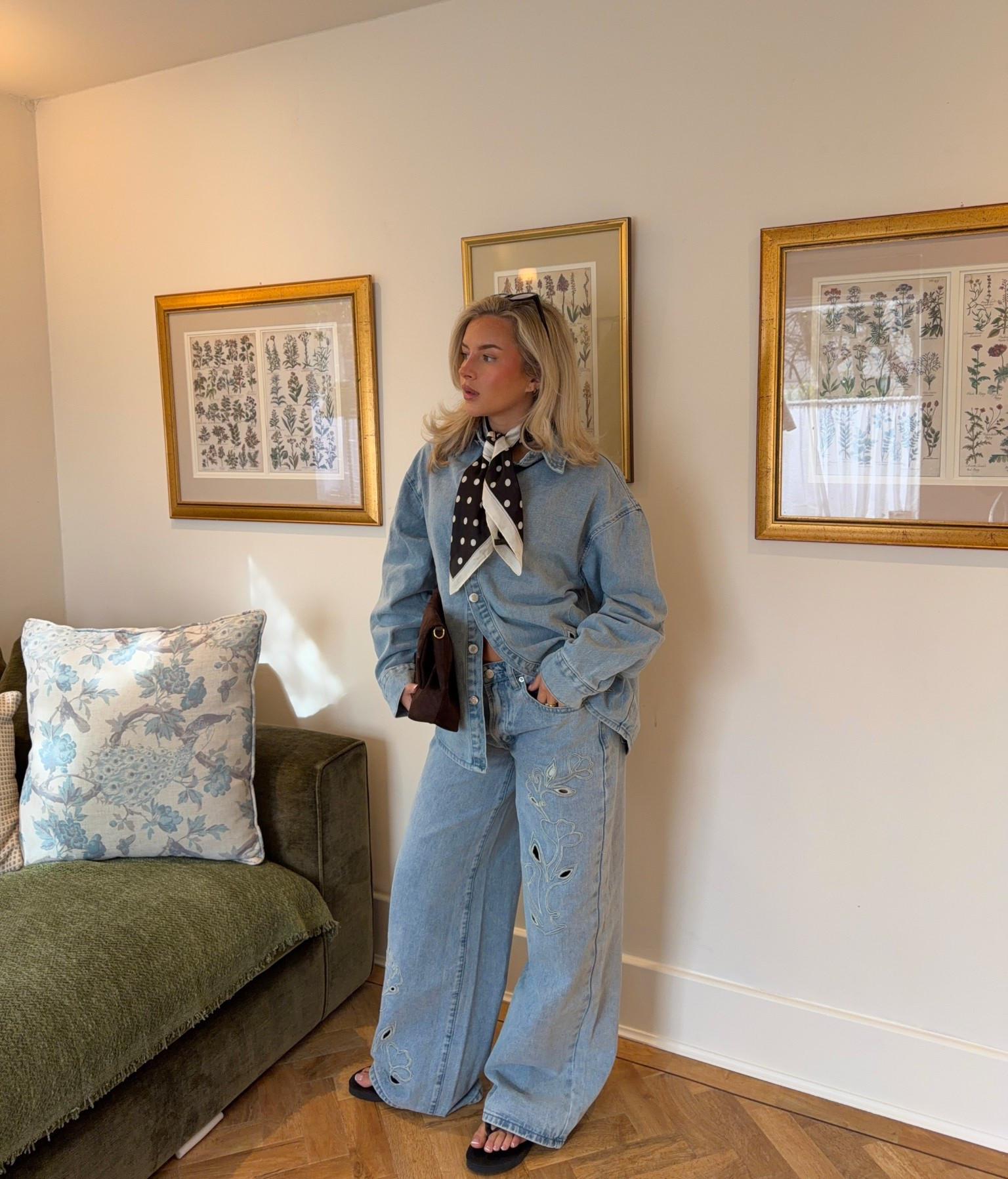 🩵

Double denim, patterned jeans, spring outfit, denim jacket, light denim, denim shirtt

#LTKspring #LTKuk #LTKjeans