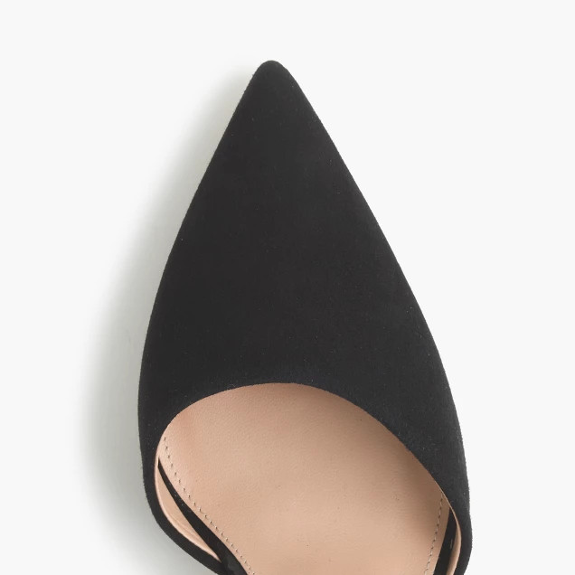 Elsie suede d'Orsay pumps | J.Crew US