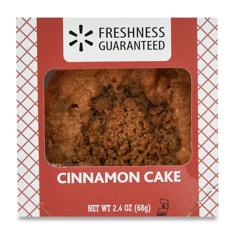 Freshness Guaranteed 4" Mini Cinnamon Cake, 2.4oz - Walmart.com | Walmart (US)