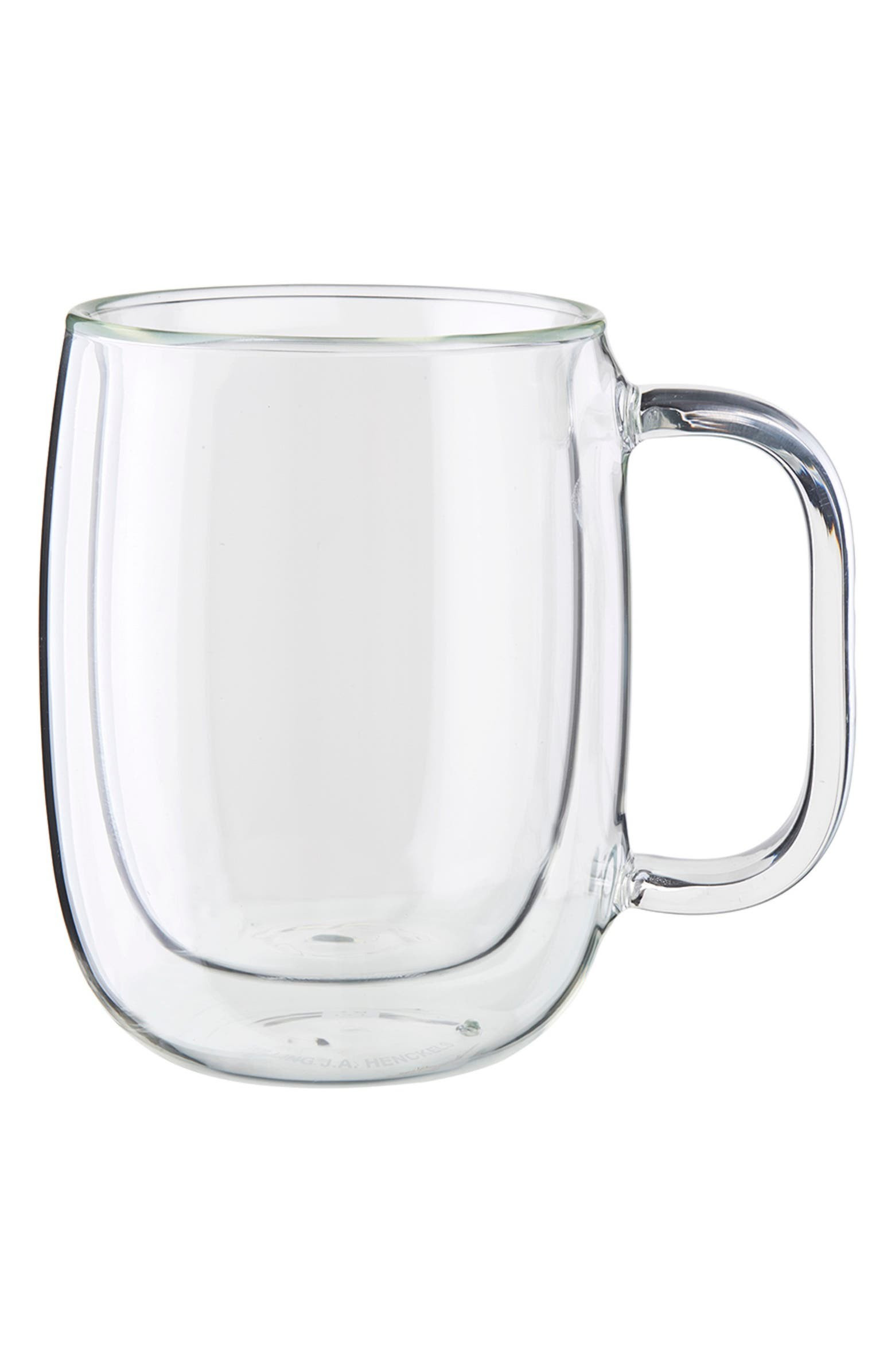 Sorrento Plus 2-Piece Double Wall Glass Coffee Mug Set | Nordstrom