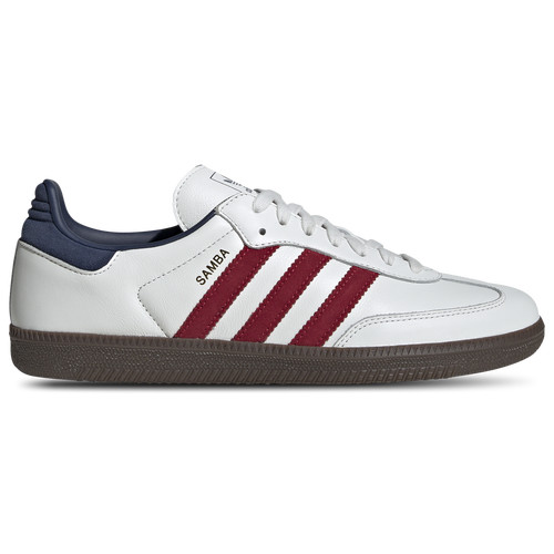 adidas Originals Mens adidas Originals Samba - Mens Shoes White/Team Victory Red/Night Indigo Size 12.5 | Champs Sports