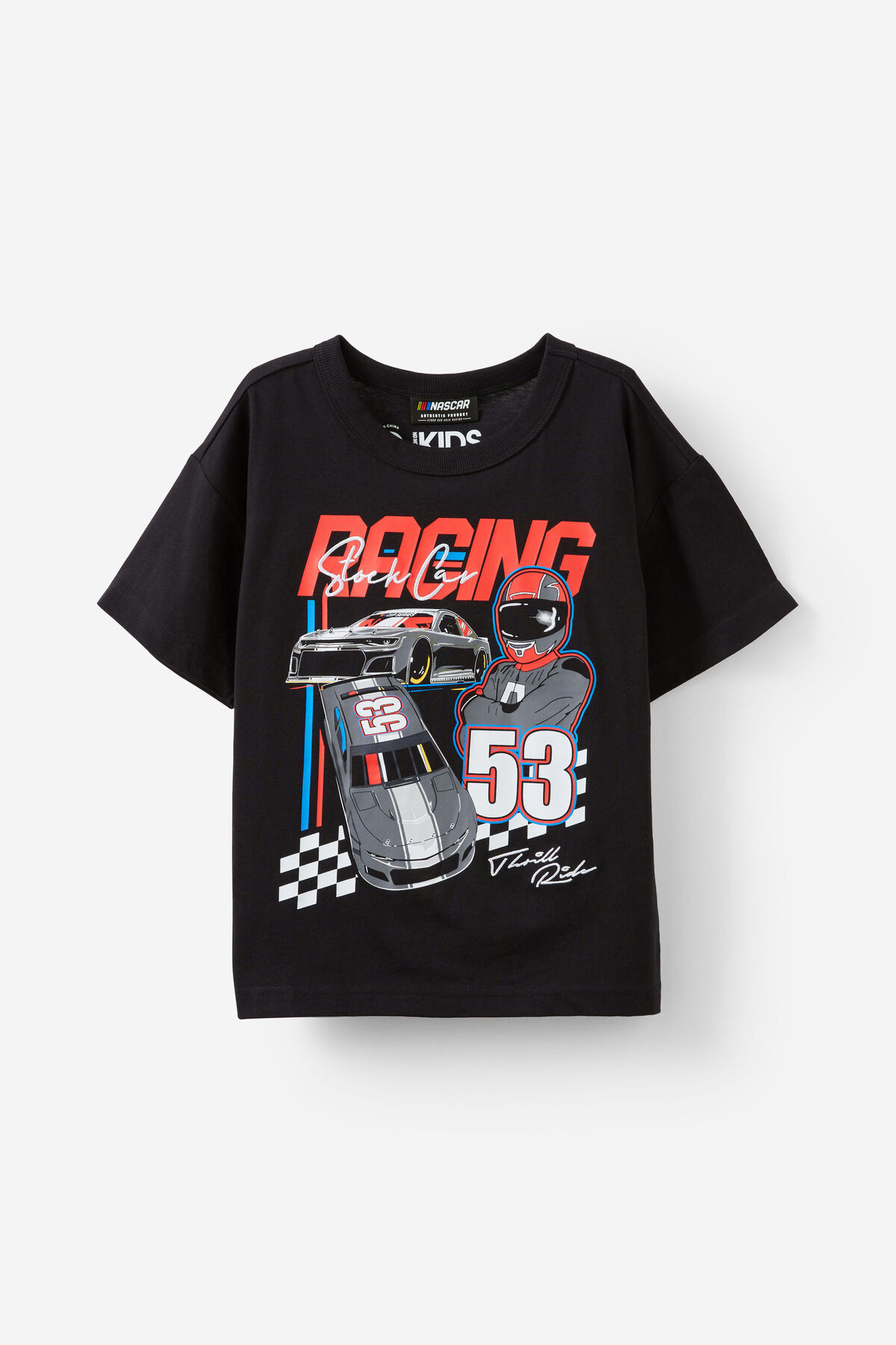 NASCAR Drop Shoulder Short Sleeve Tee | Cotton On (US)