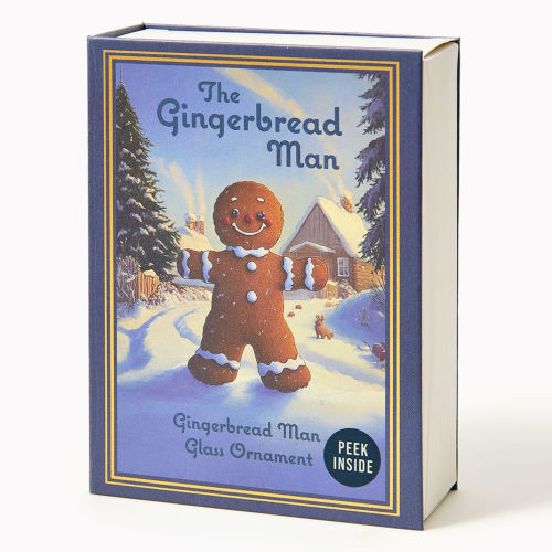 Gingerbread Man Boxed Ornament | Barnes & Noble