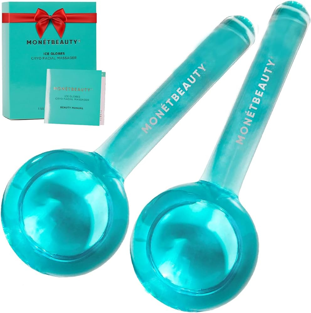 MonétBeauty Ice Globes for Facials, Freezer Safe and Highly Effective Facial Globes for Daily Be... | Amazon (US)