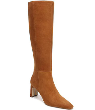 Sam Edelman Sylvia Suede Tall Dress Boots | Dillard's | Dillard's