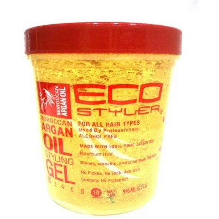 ECOCO EcoStyler Styling Gel, Moroccan Argan Oil, 32 oz | Walmart (US)
