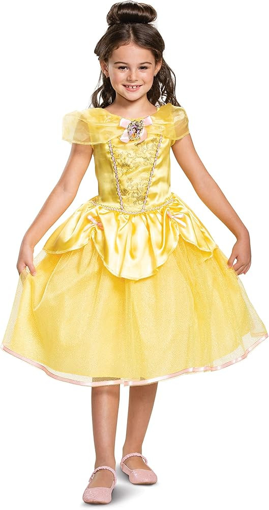 Belle Classic Disney Princess Girls Costume | Amazon (US)