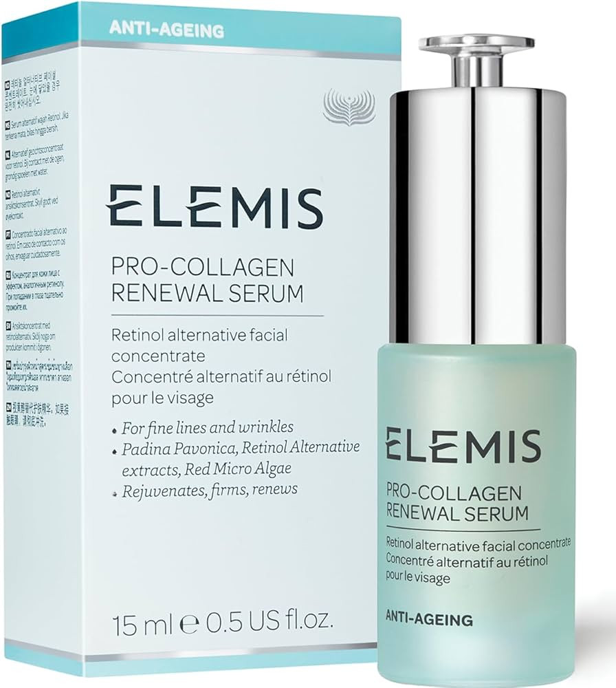 ELEMIS Pro-Collagen Renewal Serum | Retinol Alternative Facial Concentrate Rejuvenates, Firms and... | Amazon (US)