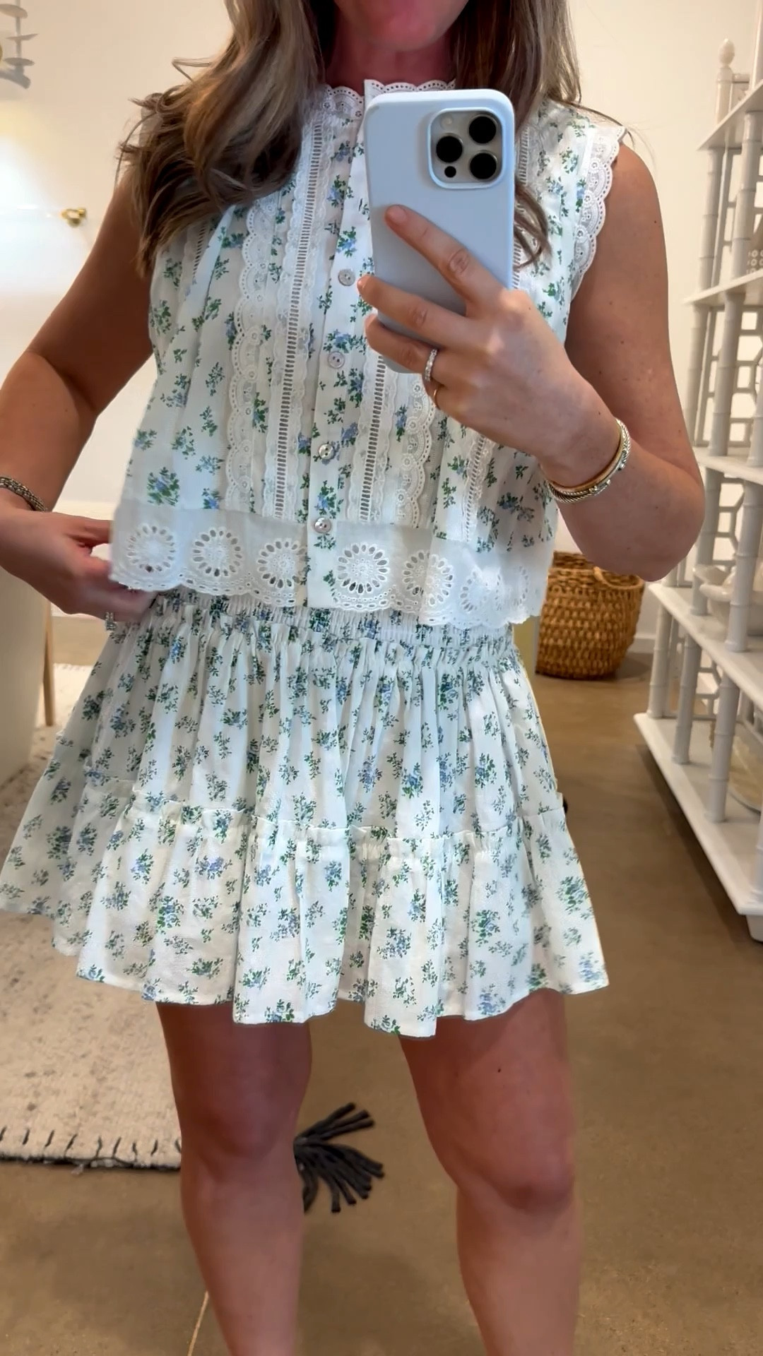 Completely OBSESSED with this adorable two piece set from J.Marie Collections! Available in white and pink 🤍🩷. Did I also mention the skirt is actually a SKORT? Spring/ Easter / floral print / ditsy flower / lace / mommy and me / tween / bump friendly /easter outfit women

#LTKSeasonal #LTKootd #LTKKids