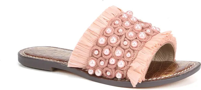 Guthrie Raffia Slide Sandal (Women) | Nordstrom Rack