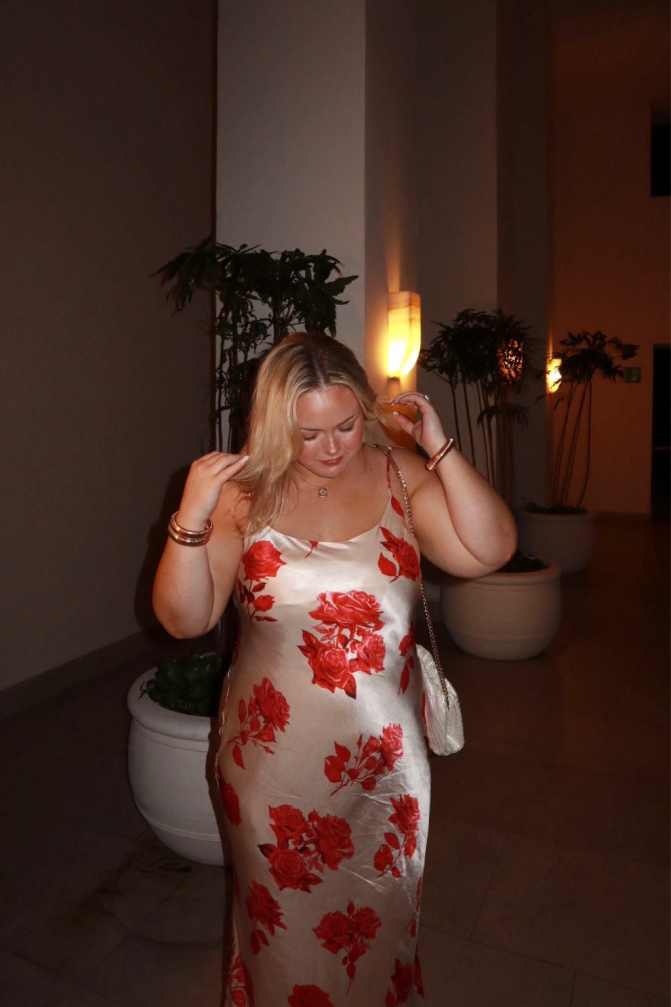 Slip dresses for spring/ summer are a must have!! This one from Meshki and is currently sold out but I added a couple similar options 🌹✨ 

I love adding these bangles with my outfits, they compliment so well🫶🏼

#LTKMidsize #LTKPlusSize #LTKStyleTip