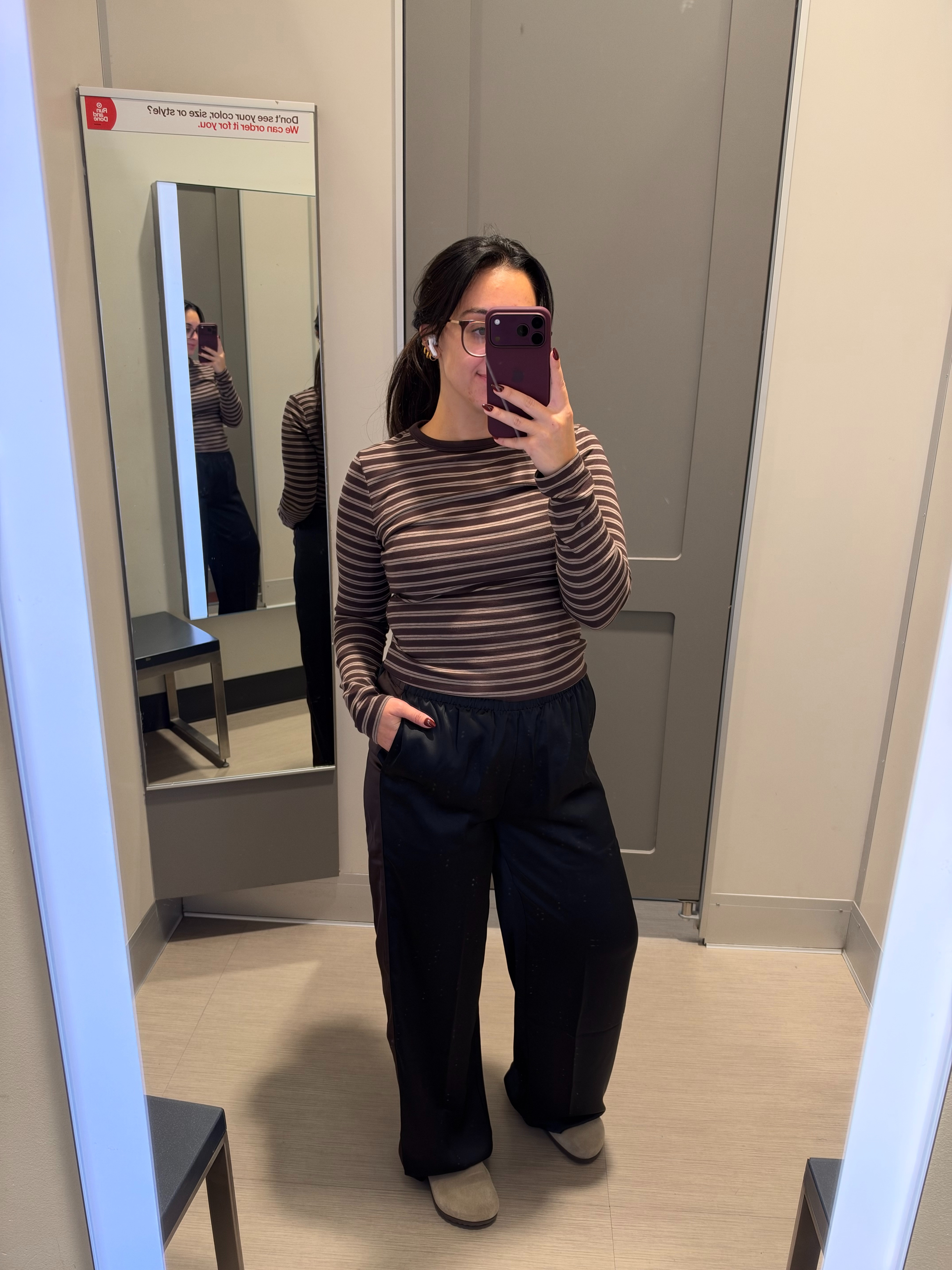 40% OFF these Target pants! The perfect easy fall pants with a relaxed wide-leg fit that looks way more elevated than it feels. I’m wearing them here so you can see the fit, and they’re included in the Target Circle Deal Days sale! Shop them while they’re 40% off. TTS, wearing a M. 

 #LTKSeasonal #LTKActive #LTKSaleAlert