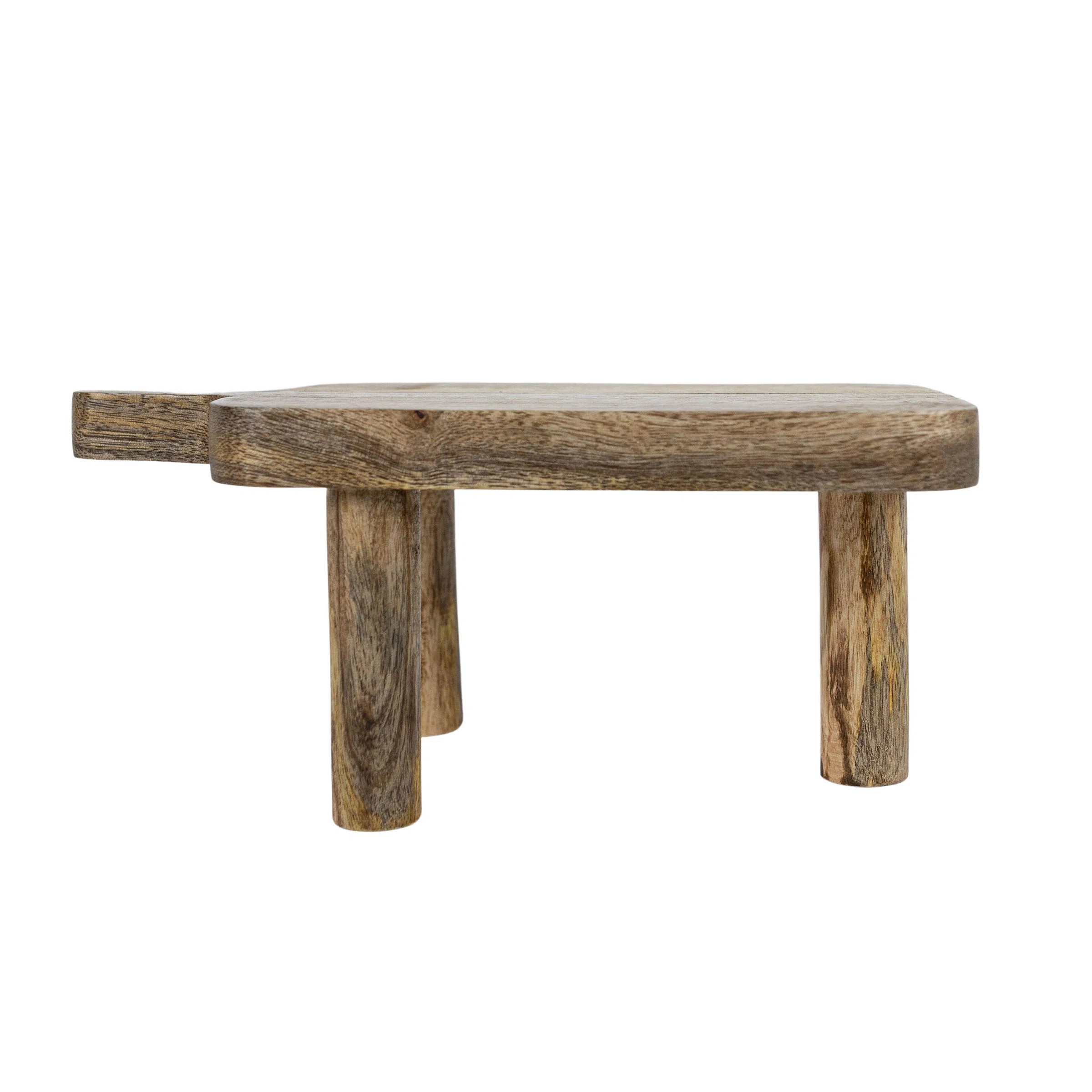 Foreside Home & Garden Riser Wood Tray | Wayfair North America