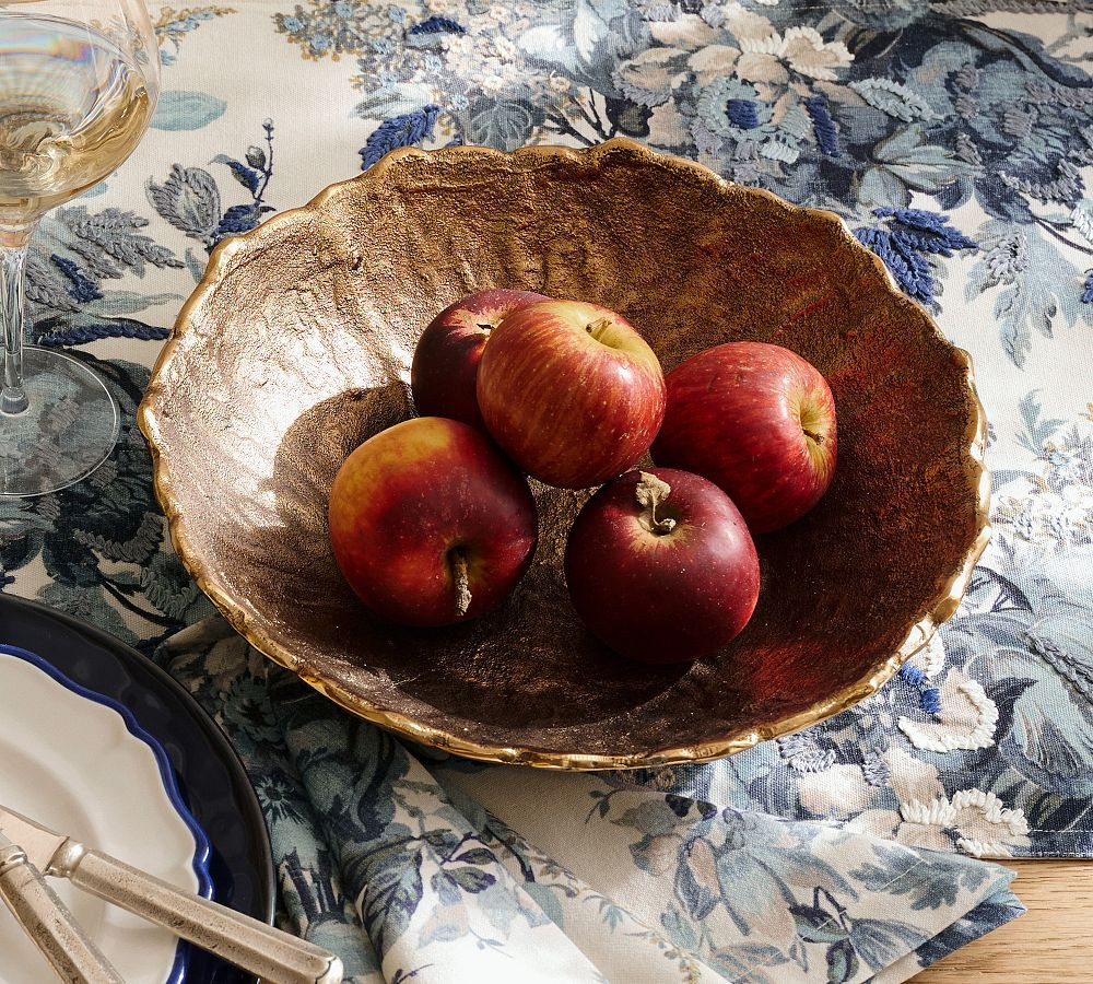 Brass Rustic Decorative Bowl | Pottery Barn (US)