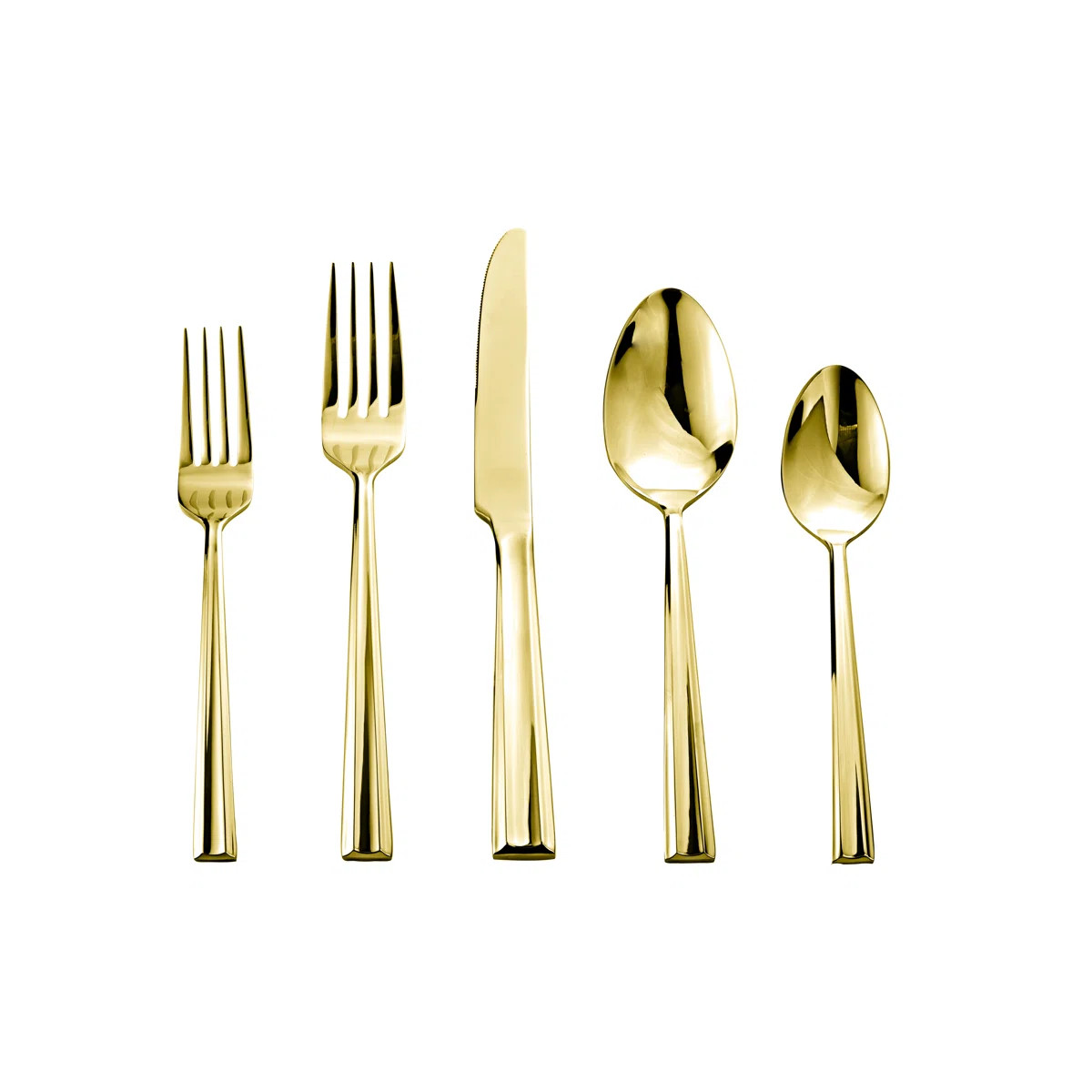 Bela Mirrored 18/0 Stainless Steel 20 Piece Flatware Set, Service For 4 | Wayfair North America