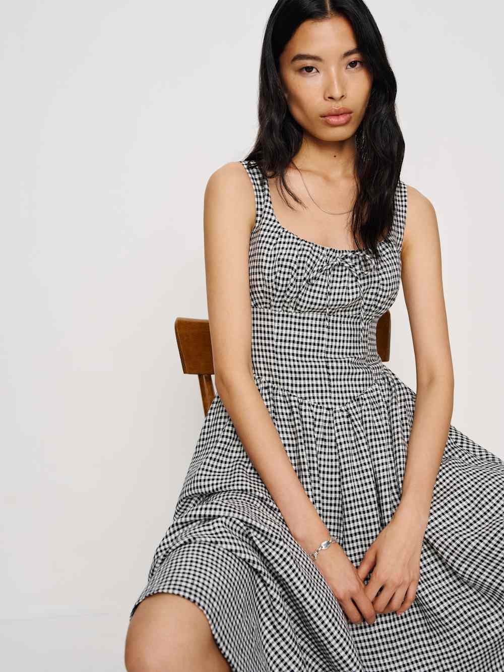 Balia Linen Dress | Reformation (Global)