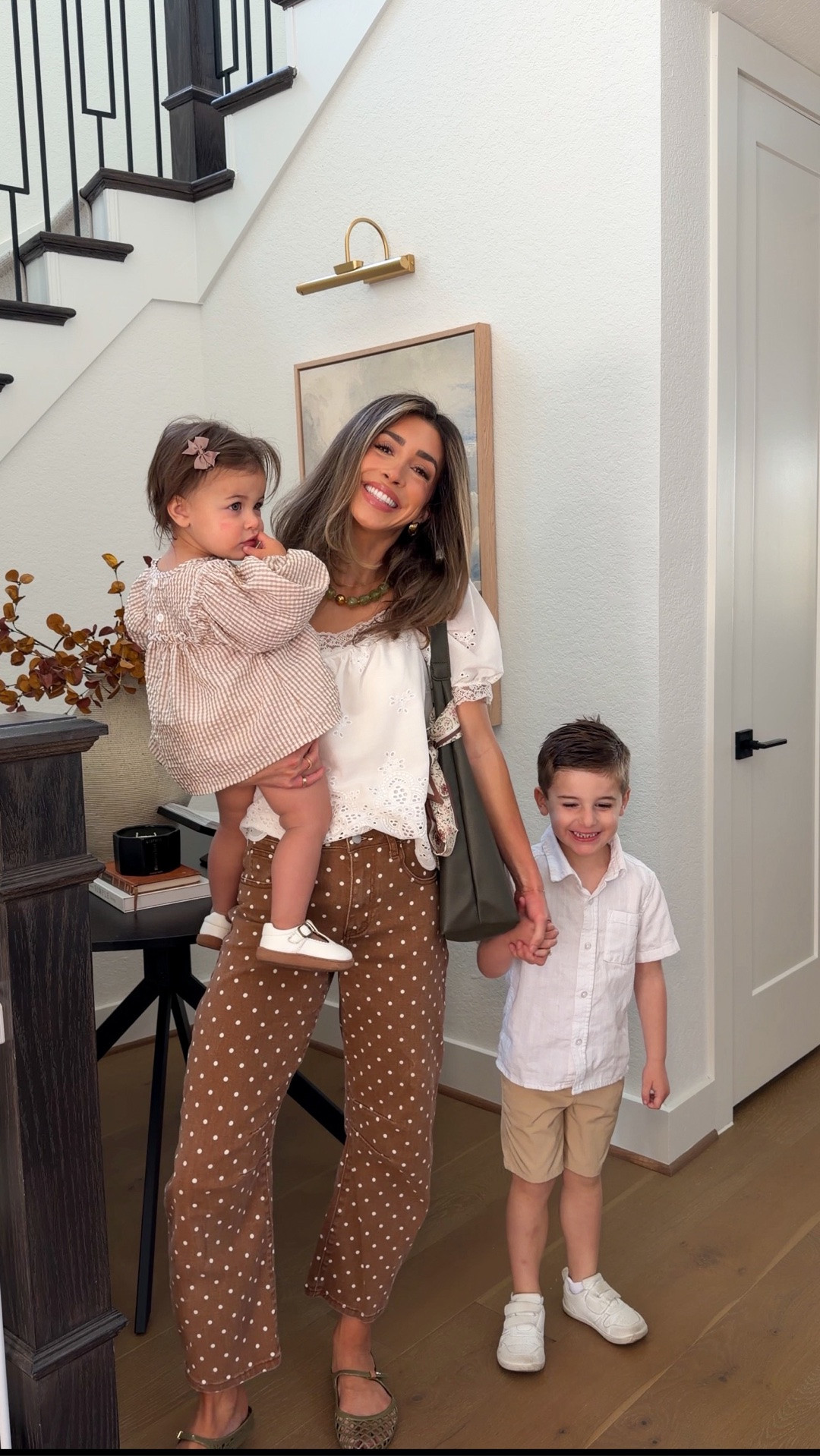 could it love these polka dot barrel jeans more!!!! And I’m such a fan of this color combo!

#LTKootd #LTKKids #LTKmomlife