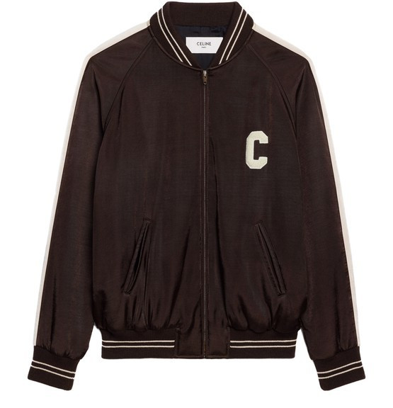 Varsity Souvenir In Satin - CELINE | 24S (APAC/EU)
